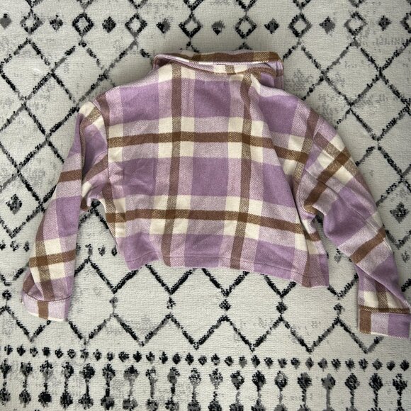 Elan Plaid Crop Jacket - Picture 2 of 3
